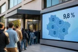 Le chômage grimpe à 9,8% dans les Hauts‑de‑France, cinquième trimestre de hausse