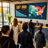 Les demandes d'allocation chômage aux États-Unis tombent à 187 000, plus bas de 2026
