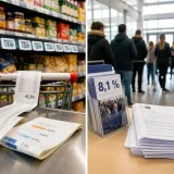 Inflation ralentie à 1,8% mais chômage remonte à 8,1% : l’économie française en tension
