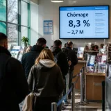 Le chômage remonte à 8,3 % : sixième trimestre de hausse et 62 000 demandeurs d’emploi en plus