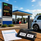 Le carburant rend l’essence trois fois plus chère que l’électrique pour le budget mensuel