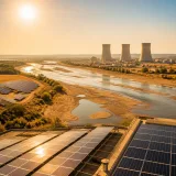 La canicule met en relief le rôle du solaire : +17 % en France, tandis que des centrales nucléaires s’arrêtent