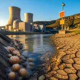 Canicule et méduses : le parc nucléaire français atteint un pic d’indisponibilité « environnementale »