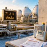 Les stocks de gaz français à 71,3% : la CRE juge la situation « relativement rassurante » mais prévient sur les prix