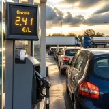 Le gazole franchit un record historique à 2,41 €/L, la facture énergétique sous pression