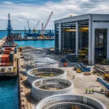 Fos‑sur‑Mer : une usine de flotteurs pour soutenir l'objectif de 5 GW d’éolien flottant