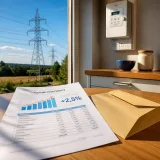Le tarif réglementé de l'électricité augmente de 2,5% au 1er août 2026 : ce qui change pour la facture