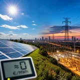 Prix de gros : l'électricité tombe presque à zéro entre 13h et 14h, pic à 175,61 €/MWh en soirée