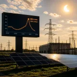 Prix spot de l’électricité : l’éclipse allemande propulse le MWh au‑dessus de 460€ le temps d’un quart d’heure