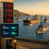 Le pétrole grimpe fortement après le rétablissement par les États‑Unis d’un blocus sur l’Iran