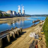 Arrêt inédit de la seule centrale nucléaire roumaine, le Danube à l'origine de la coupure