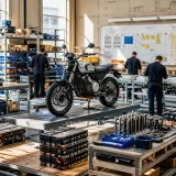 Chastagner relance la moto électrique Heritage Spirit Scrambler et passe à la production