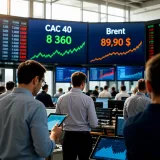 Le CAC 40 tient bon à 8 360 points malgré les tensions en Iran et une semaine chargée en résultats