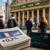 La Bourse de Paris progresse : résultats d'entreprises soutiennent une économie française résiliente
