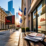 Wall Street recule, entre tensions au Moyen-Orient et attente des grands résultats technologiques