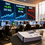 Les Bourses européennes progressent, portées par des résultats solides et la chute du pétrole