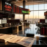 Le CAC 40 recule de 0,60% : tensions Moyen‑Orient et nouvelles ventes dans la tech pèsent