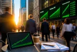 Wall Street grimpe, l'IA et les semi‑conducteurs tirent les indices avant la saison des résultats