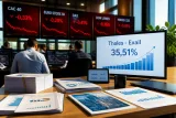 Bourses européennes en repli avant la saison des résultats, Thales avance sur Exail