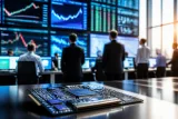 Les marchés hésitent avant la saison des résultats, Wall Street porté par les puces