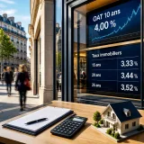 Taux immobiliers : l'OAT à 10 ans proche de 4 % fait peser un risque de hausse des crédits