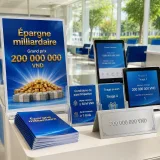 HDBank lance le 4e tirage « Épargne milliardaire » avec un prix principal de 200 millions VND