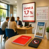 À compter d'août 2026 : Livret A revalorisé, fin du démarchage téléphonique non sollicité