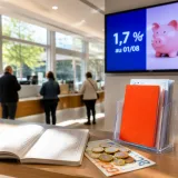 Le taux du Livret A remonte à 1,7 % au 1er août, premier ajustement depuis 18 mois