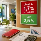 Livret A relevé à 1,7 % et LEP maintenu à 2,5 % : ce que gagnent (et perdent) les épargnants