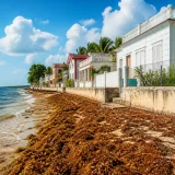 Les sargasses font plonger jusqu'à un quart la valeur des biens en Guadeloupe et Martinique