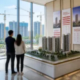 Les prix du neuf en Chine reculent encore mais l'élan baissier montre de timides signes d'atténuation