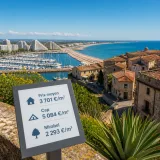 Agde : un littoral hétérogène où le Cap culmine à 5 084 €/m² et la vieille ville s'annonce prometteuse
