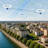 À Liège, l'emplacement fait varier le prix au mètre carré de près de 50 %