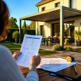 Pergola bioclimatique : quand un supplément apparaît sur la taxe foncière