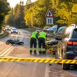 Un motocycliste de 74 ans grièvement blessé après un dépassement interdit sur la route 220