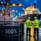 Sénat américain : un projet de sanctions prévoit des droits de douane jusqu’à 500 % sur le pétrole russe