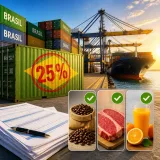 Les États-Unis appliquent un droit de 25 % sur certaines importations brésiliennes à partir du 22 juillet