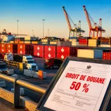 Washington impose un droit de douane de 50 % sur 20 milliards de dollars d'exportations canadiennes