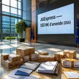 La Commission européenne inflige 550 M€ d'amende à AliExpress pour manquements au DSA