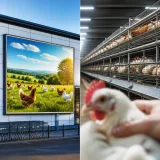 Publicité alimentaire : le décalage entre spots bucoliques et élevages intensifs mis en lumière