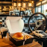 Black & White Burger lance la GMK Box avec l'influenceur auto GMK à 14,90 €