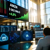 Amazon dépasse 3 000 milliards de dollars : l’IA et AWS propulsent la valorisation