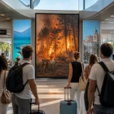 PETA place une campagne choc à l'aéroport d'Ajaccio et relance le débat sur les choix de communication