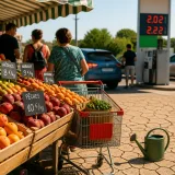 Fruits, légumes et carburants : comment la hausse des prix pèse sur le budget des ménages