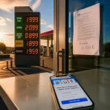 Station‑service sanctionnée : 12 000 € d’amende pour prix non actualisé en ligne