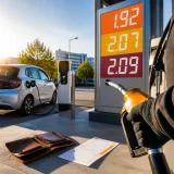 Le carburant fait chatter le budget : une voiture essence coûte aujourd'hui trois fois plus qu'une électrique