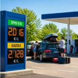 Le SP95‑E10 franchit 2,00 € le litre : un coup dur pour les automobilistes en vacances