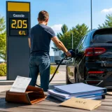Le gazole repasse au‑dessus de 2 € le litre : aides insuffisantes, le rapport parlementaire s'inquiète