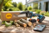 Soldes d’été : cette mini-tronçonneuse électrique à -25% peut alléger la facture d’entretien