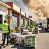 Incendies en Gironde : la distribution ferme des magasins et réorganise sa logistique